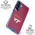 Virginia Tech University VT Galaxy S25 Clear Case
